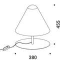 Davide Groppi Aba 45 Table Lamp | All Square Lighting