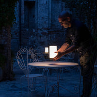 Davide Groppi Bugia Portable Table Lamp | All Square Lighting
