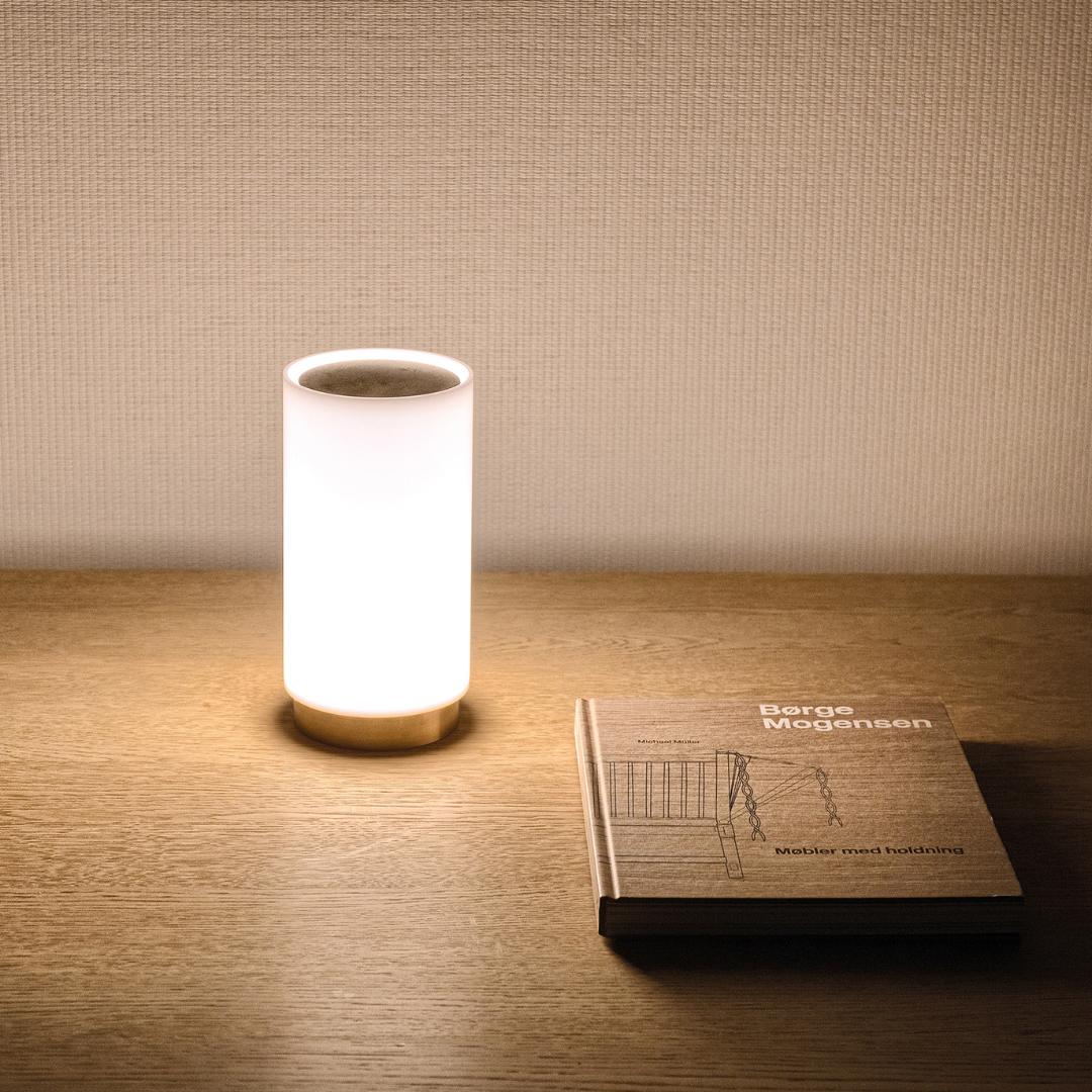 Davide Groppi Bugia Portable Table Lamp | All Square Lighting