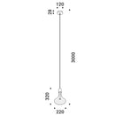 Davide Groppi Cathode 1 Pendant Light | All Square Lighting