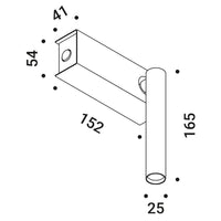 Davide Groppi Mira Switched Wall Light | All Square Lighting