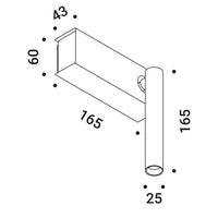Davide Groppi Mira Wall Light | All Square Lighting