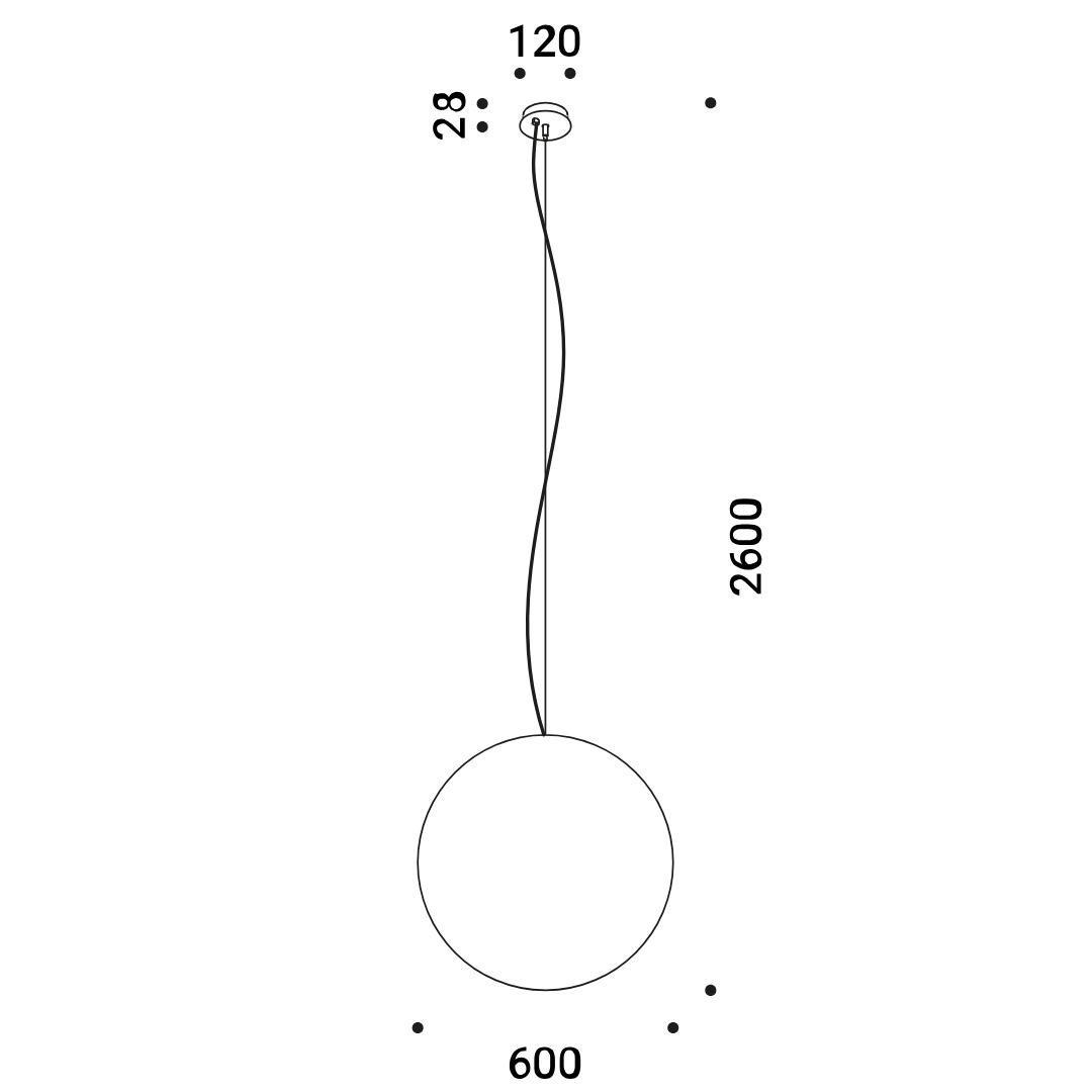 Moon 80 Pendant Light