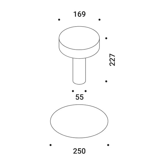 PoPuP Speaker Portable Table Lamp