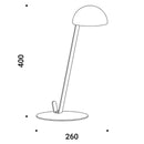 Davide Groppi Post Prandium Portable Table Lamp | All Square Lighting