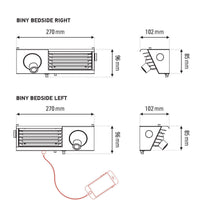 DCW Editions Biny Bedside Wall Light | All Square Lighting