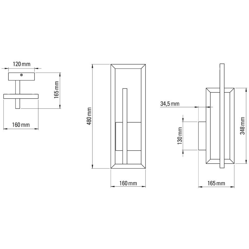 DCW Editions Borely Wall Light | All Square Lighting