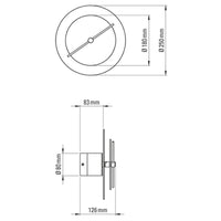 DCW Editions Delumina 250 Wall Light | All Square Lighting