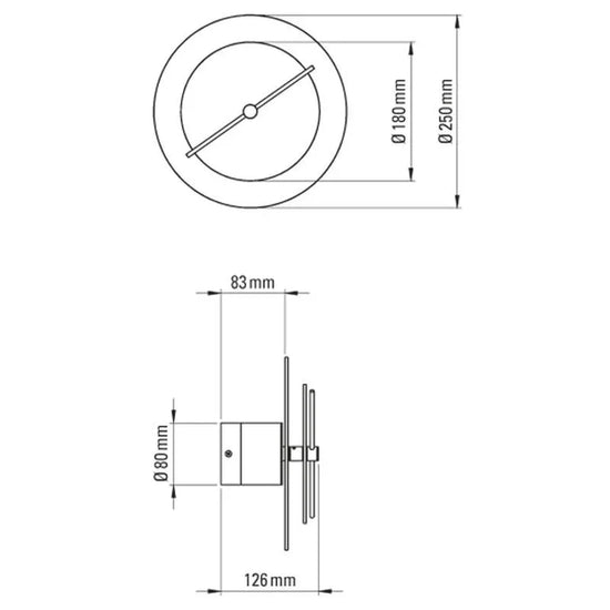 Delumina 250 Wall Light
