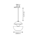 DCW Editions Here Comes The Sun 250 Pendant Light | All Square Lighting