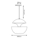 DCW Editions Here Comes The Sun 450 Pendant Light | All Square Lighting