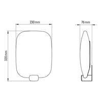 DCW Editions Light Me Tender Vertical Wall Light | All Square Lighting