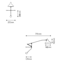 DCW Editions Mantis BS2 Mini Wall Light | All Square Lighting
