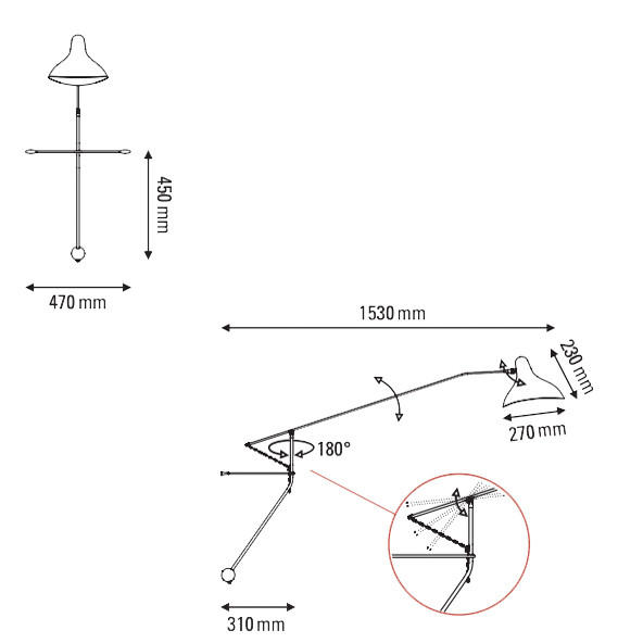 Mantis BS2 Wall Light