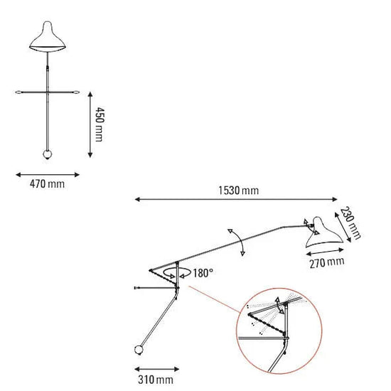 Mantis BS2 Wall Light