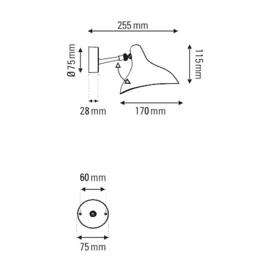 Mantis BS5 Mini Wall Light