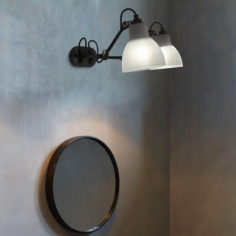 DCW Editions N°204 Double Bathroom Wall Light | All Square Lighting