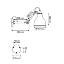 DCW Editions N°204 Wall Light | All Square Lighting