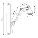 DCW Editions N°210 Plug Switch & Cable Wall Light | All Square Lighting