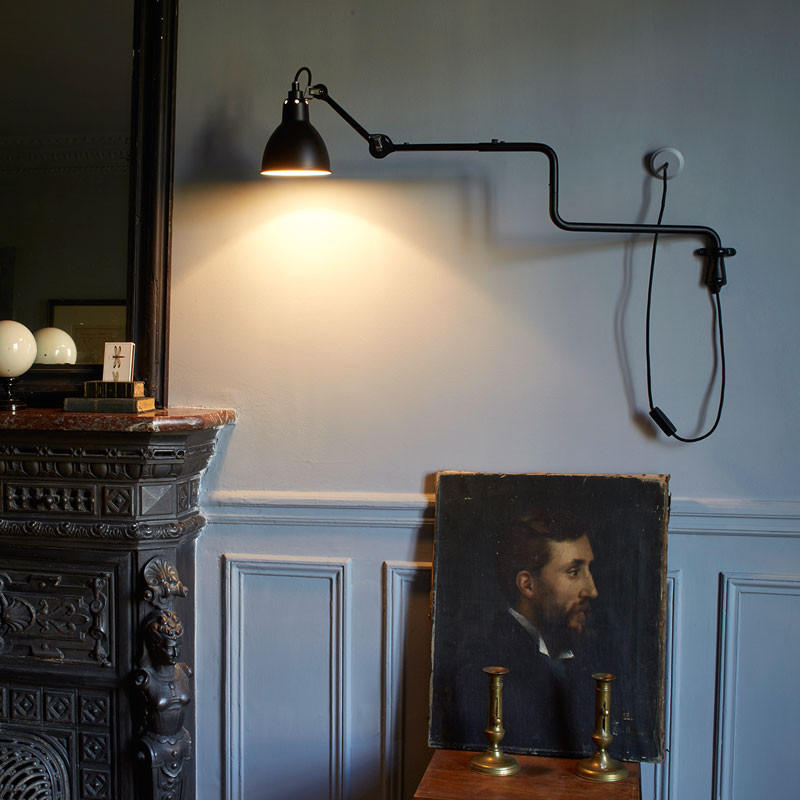 DCW Editions N°303 Plug Switch & Cable Wall Light | All Square Lighting