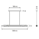 DCW Editions ORG 1300 Horizontal Pendant Light | All Square Lighting