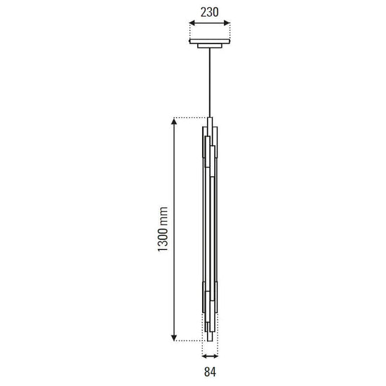 ORG 1300 Vertical Pendant Light