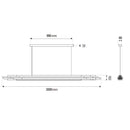 DCW Editions ORG 2000 Horizontal Pendant Light | All Square Lighting