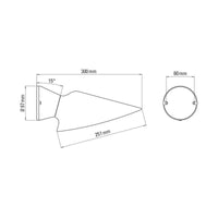 DCW Editions Plume Wall Light | All Square Lighting