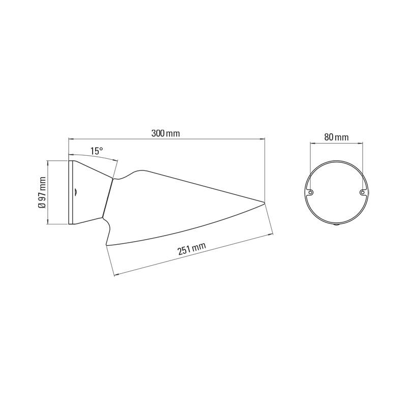 DCW Editions Plume Wall Light | All Square Lighting