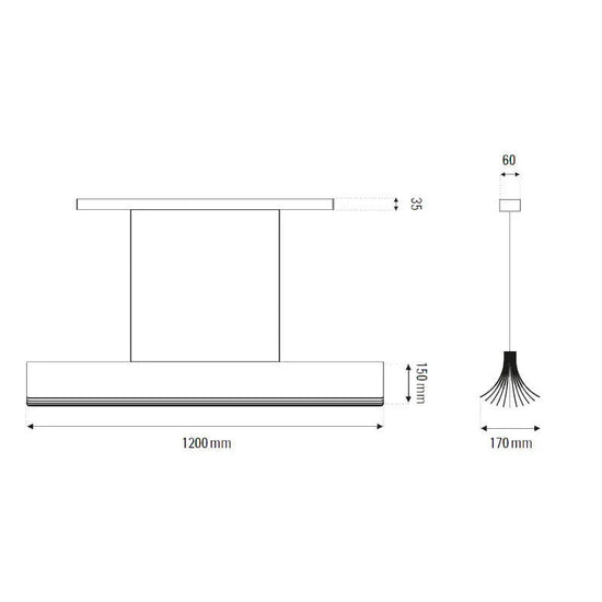 Respiro 1200 Pendant Light