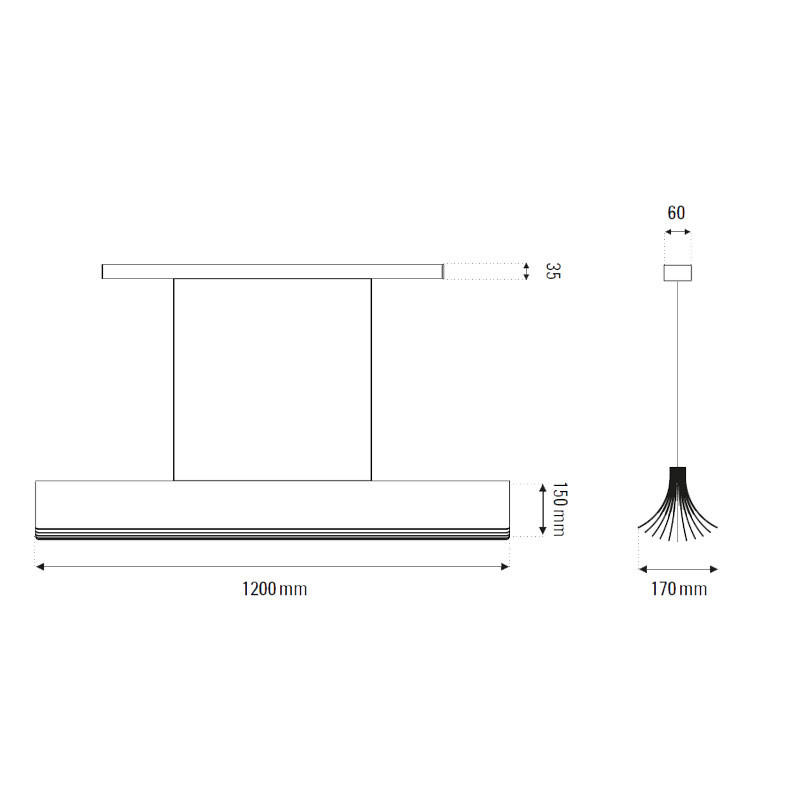 Respiro 1200 Pendant Light