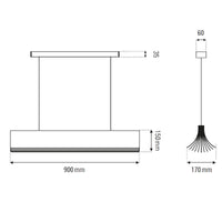 DCW Editions Respiro 900 Pendant Light | All Square Lighting