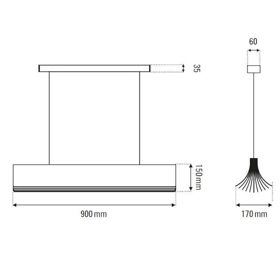 Respiro 900 Pendant Light