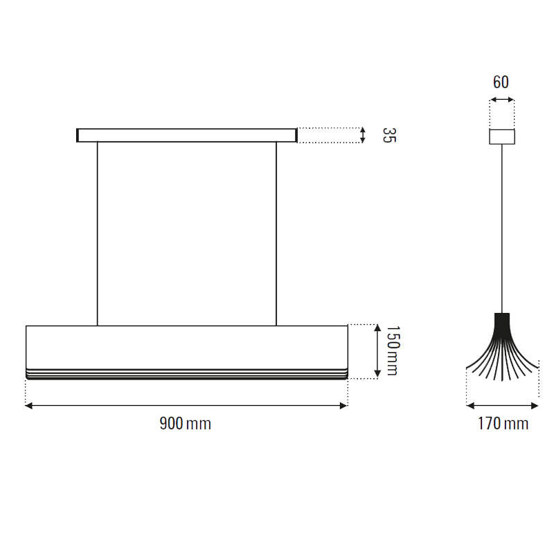 Respiro 900 Pendant Light