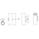 DCW Editions Tobo W65 Wall Light | All Square Lighting