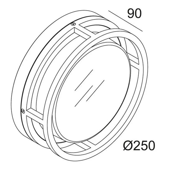 Montur R LED Wall Light