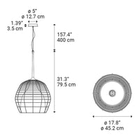 Diesel Living Cage Large Pendant Light | All Square Lighting