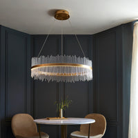 Cascade Grande Round Pendant Light