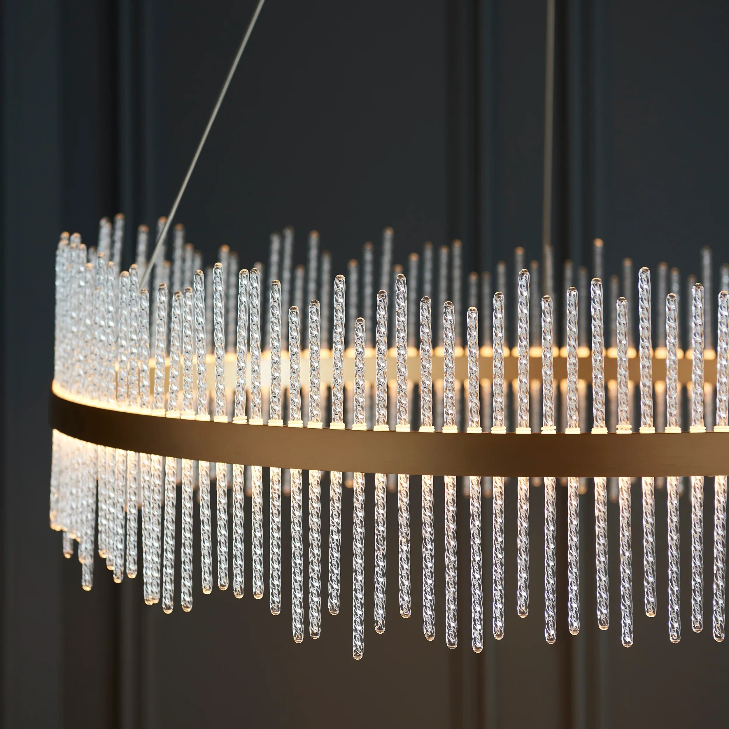 Cascade Grande Round Pendant Light