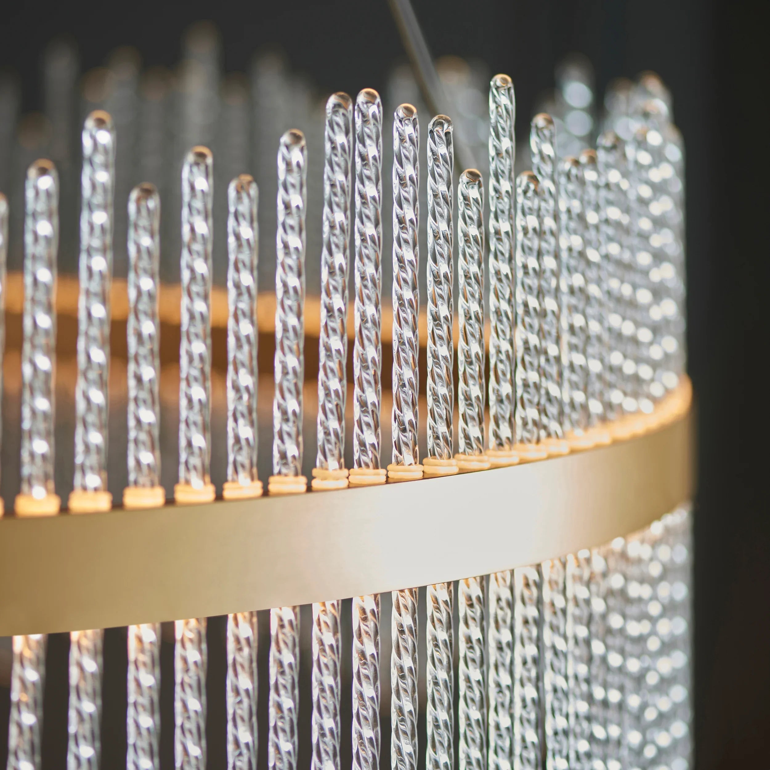 Cascade Grande Round Pendant Light