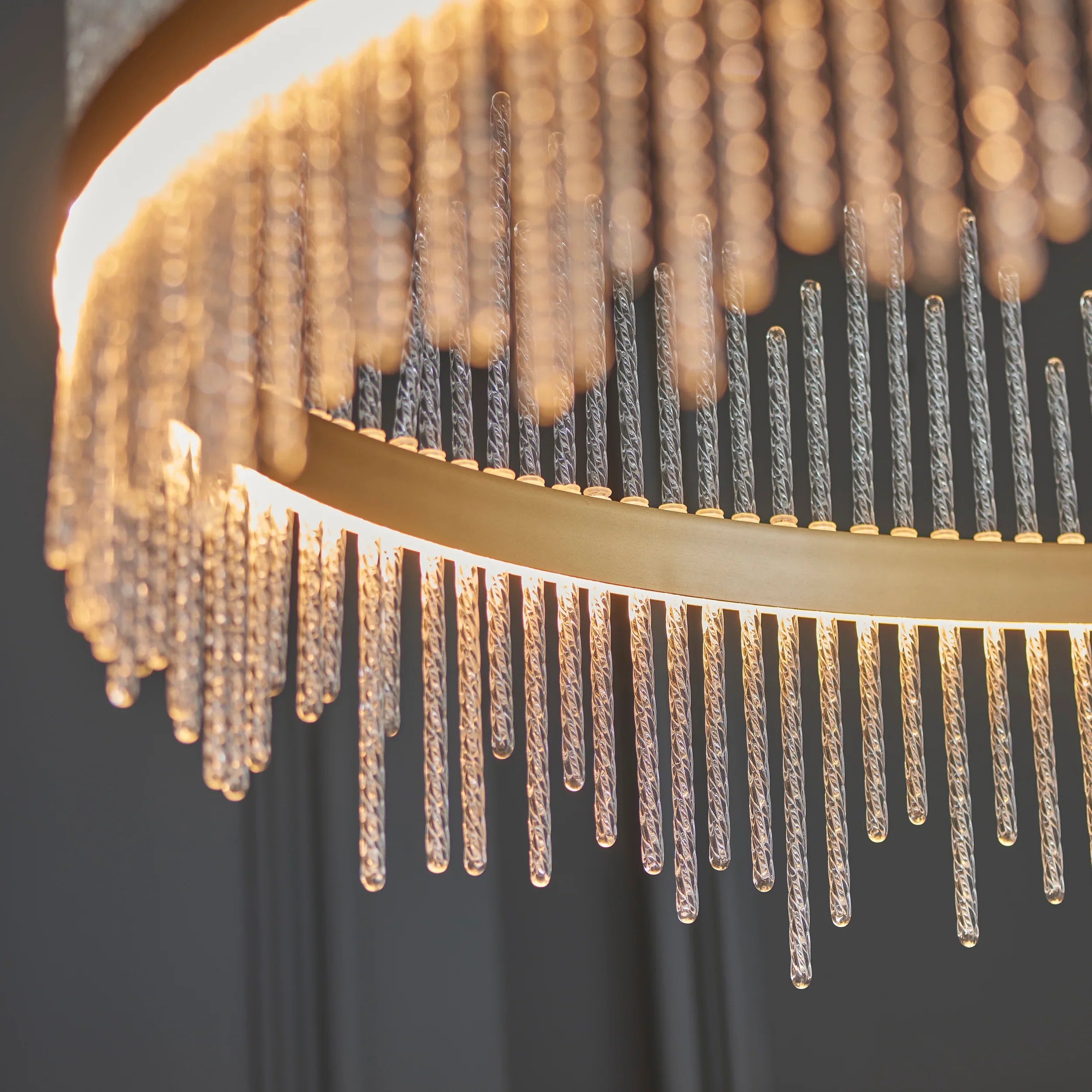 Cascade Grande Round Pendant Light