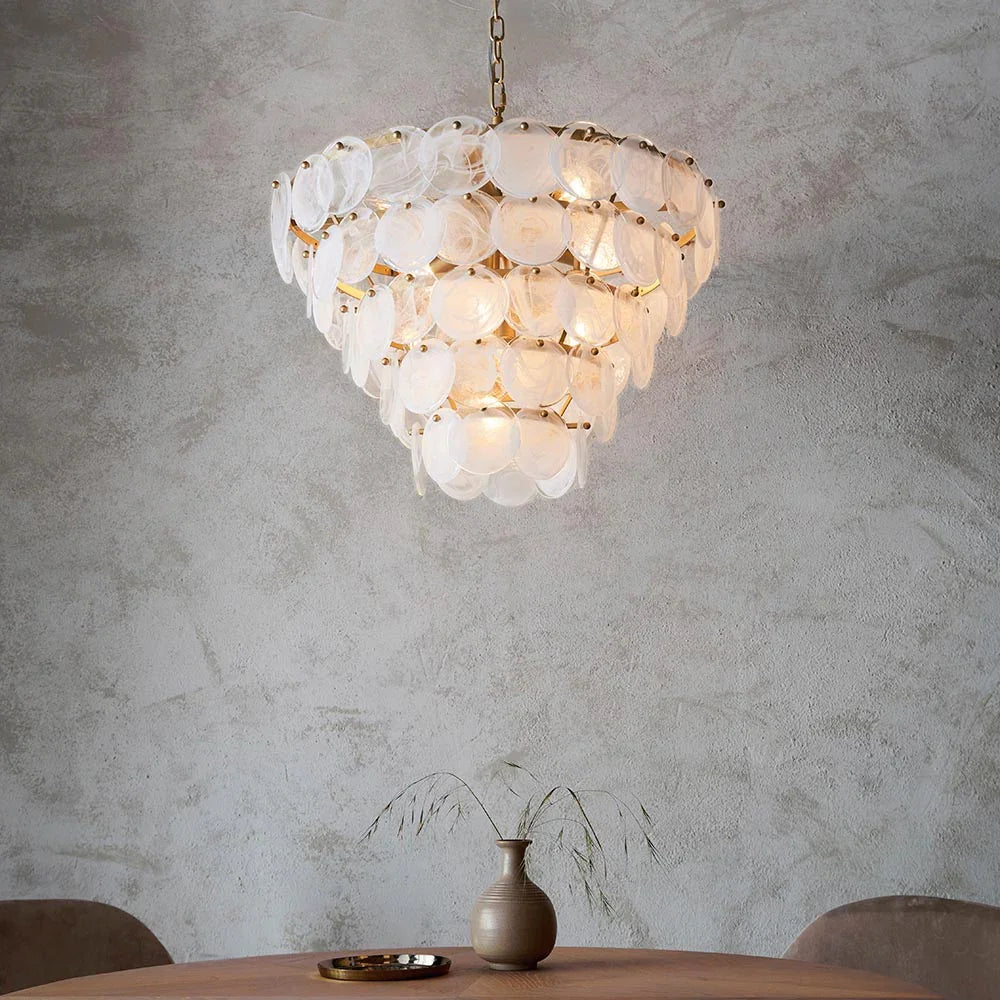 Cascade Lumière Tiered Pendant Light