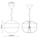 Ferroluce Ballota C2541 Pendant Light | All Square Lighting