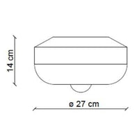 Ferroluce Bellota C2542 Wall Light | All Square Lighting