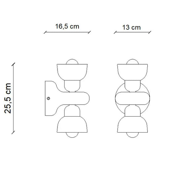 Berimbau C2601 Wall Light