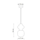 Ferroluce Copacabana C2681 Pendant Light | All Square Lighting