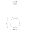 Ferroluce Corcovado C2742 Pendant Light | All Square Lighting