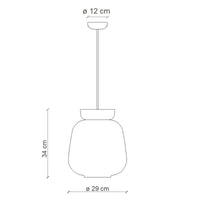 Ferroluce Corcovado C2742 Pendant Light | All Square Lighting