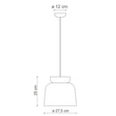 Ferroluce Corcovado C2744 Pendant Light | All Square Lighting