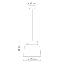 Ferroluce Corcovado C2744 Pendant Light | All Square Lighting